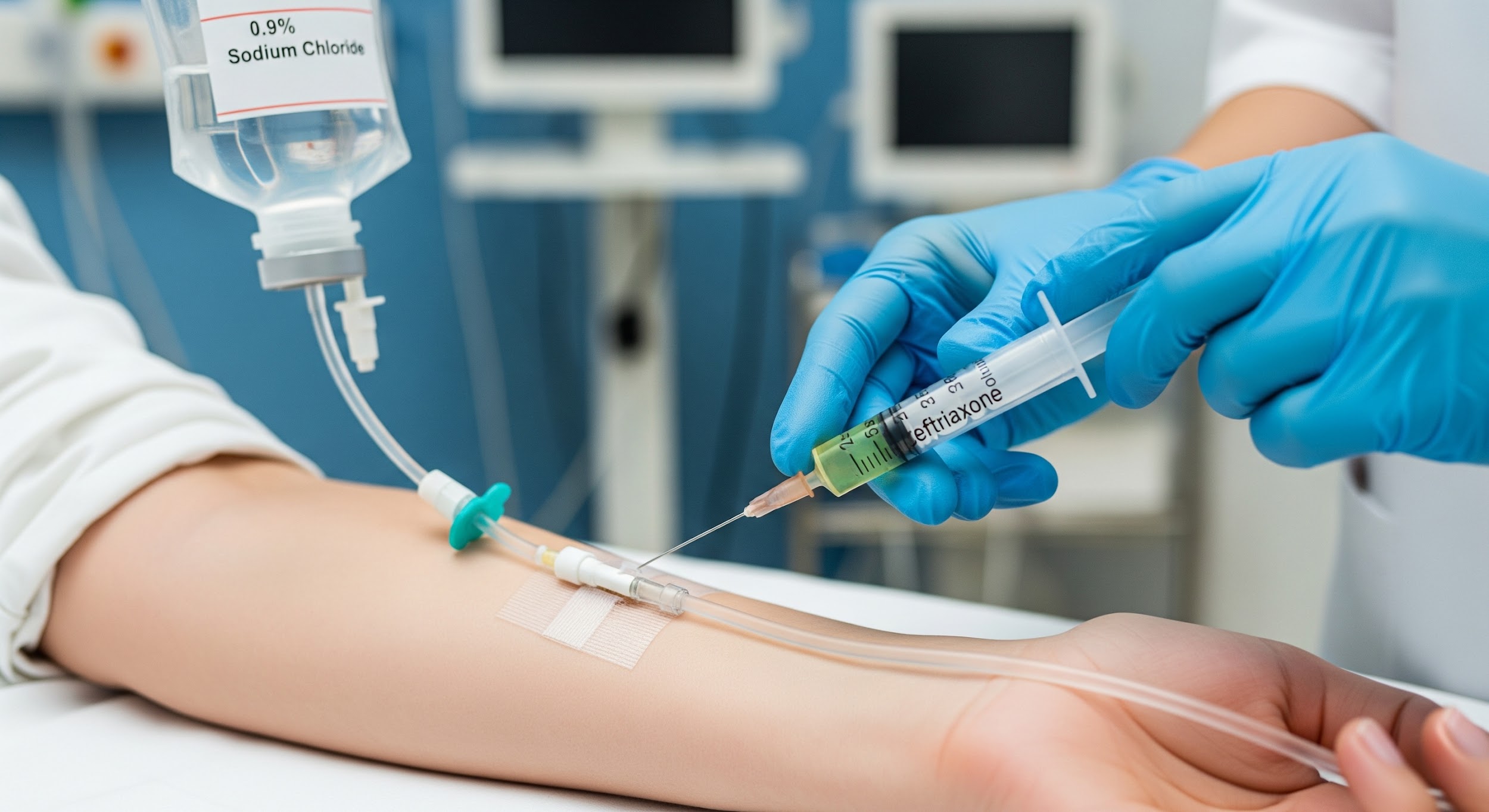 تزریق سفتریاکسون در سرم برای چیست؟ + عوارض و نحوه تزریق