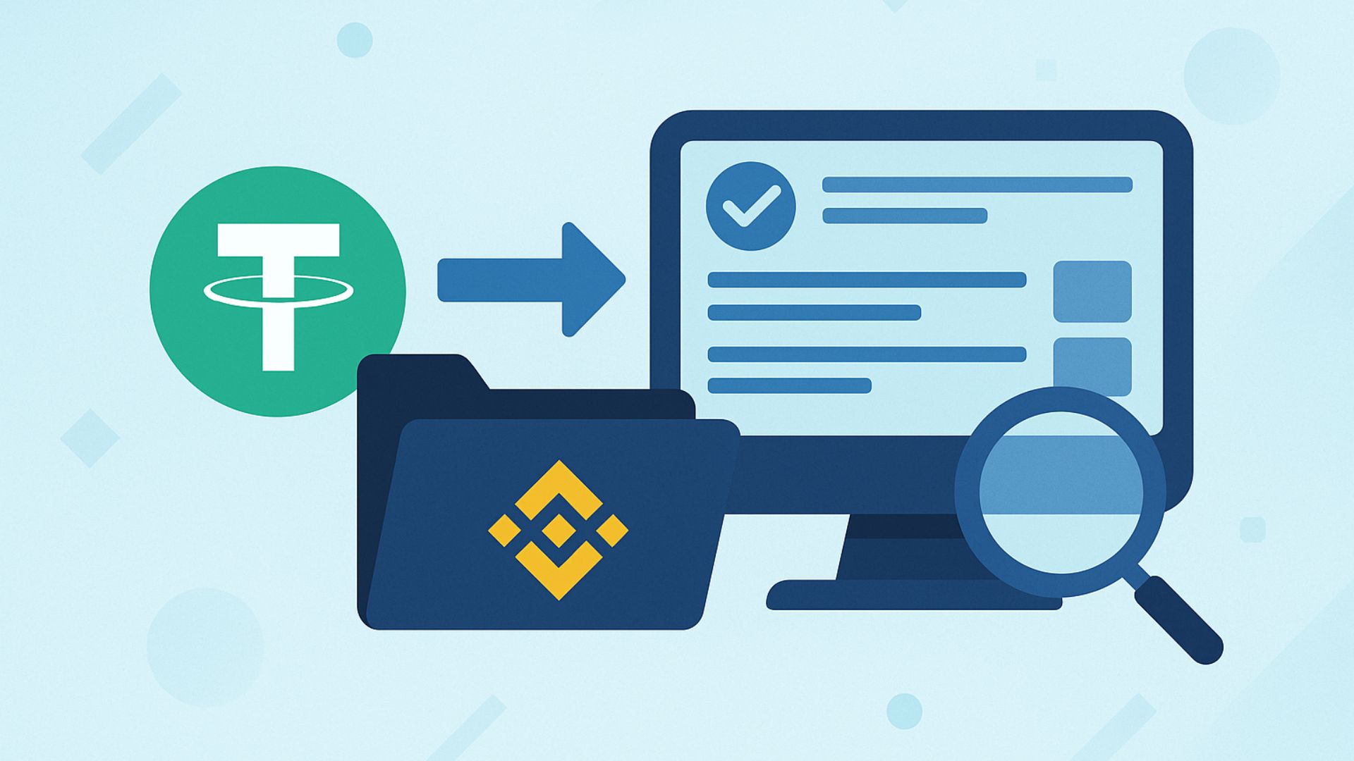 پیگیری انتقال تتر روی شبکه بایننس BNB Smart Chain (BEP-20)