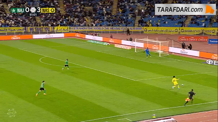 پاس گل کریستیانو رونالدو و گل سادیو مانه به النجمه (النجمه 0-4 النصر)