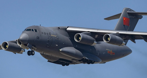۱۶ هواپیمای ترابری نظامی چین در کمتر از ۳ روز به ایران آمده است!