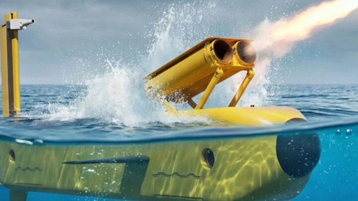 ببینید؛ سلاحی که مانند ماهی به ناوهای جنگی می‌چسبد + عکس