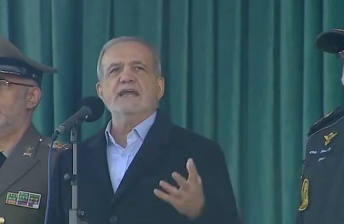 فیلم/ رئیس‌جمهور: مردم، نقشه تجزیه ایران را نقش بر آب کردند