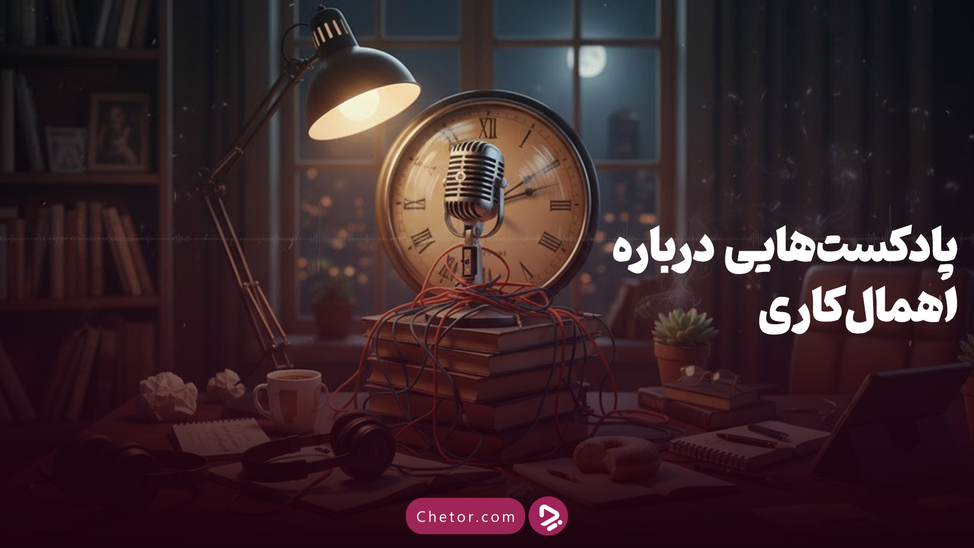 معرفی بهترین پادکست های اهمال کاری: از هلی تاک تا سایکوپاد