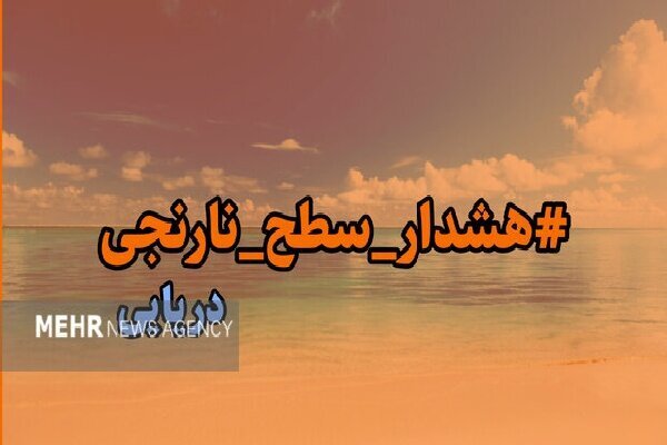 هشدار سطح نارنجی دریایی در استان بوشهر صادر شد