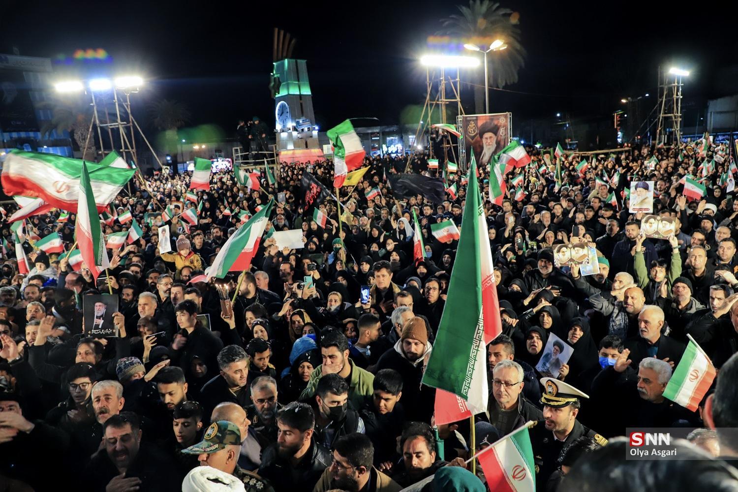 حفظ سنگر خیابان گرگان در شب عید قربان/ تجدید بیعت با نظام در هشتاد و هفتمین شب