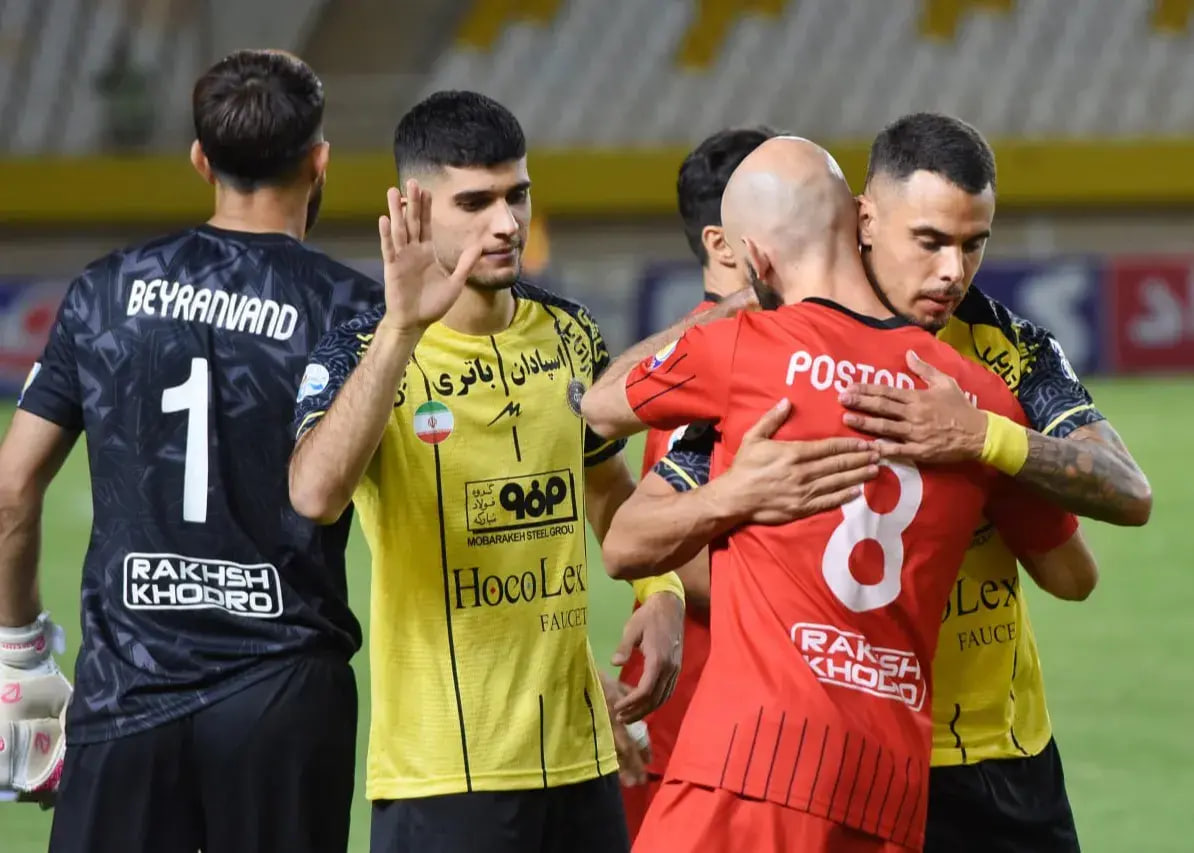 تراکتور 0-0 سپاهان؛ نیمه اول