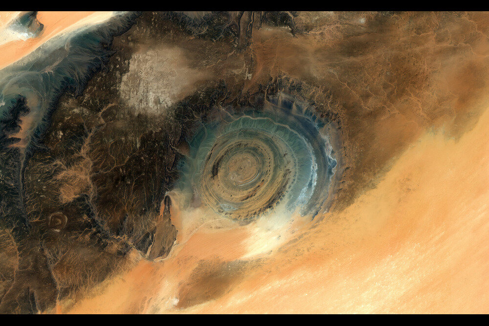 عکس «آژانس فضایی اروپا» از «چشم صحرا»