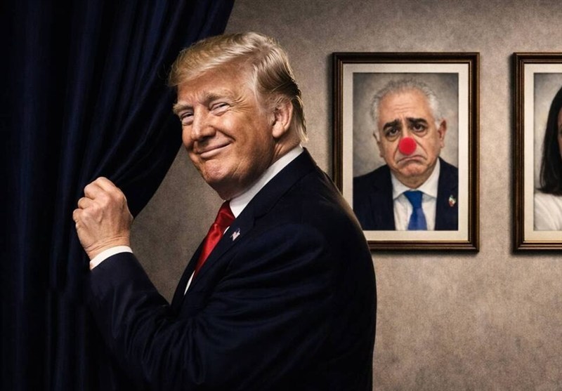 حرکات عجیب و غریب ترامپ در حضور نمایندگان آمریکا - تسنیم