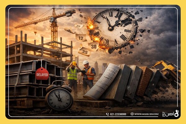 چطور تأخیر در تأمین تیرآهن، زمان‌بندی پروژه را به‌هم می‌ریزد؟