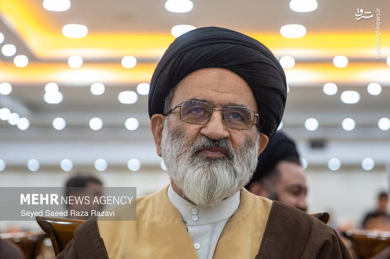 عکس/ مراسم تجلیل از نیم قرن خدمات حجت‌الاسلام سیدرضا تقوی