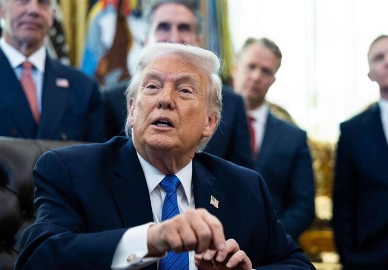 قلدرمآبی ترامپ برای جهان: کسی نباید قدرت ما را امتحان کند!