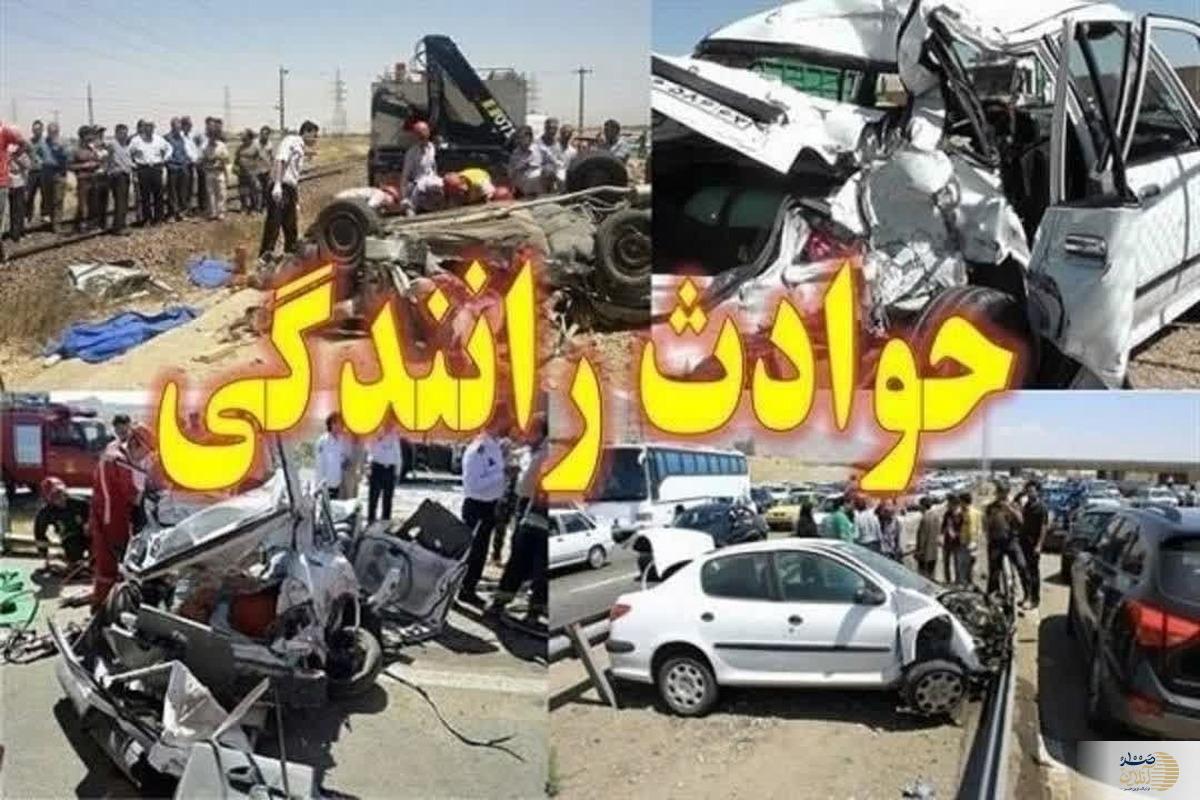 واژگونی پراید یک کشته بر جای گذاشت